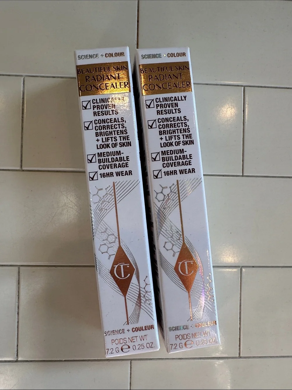 CHARLOTTE TILBURY Beautiful Skin Radiant Concealer (Medium 6.5) NWT